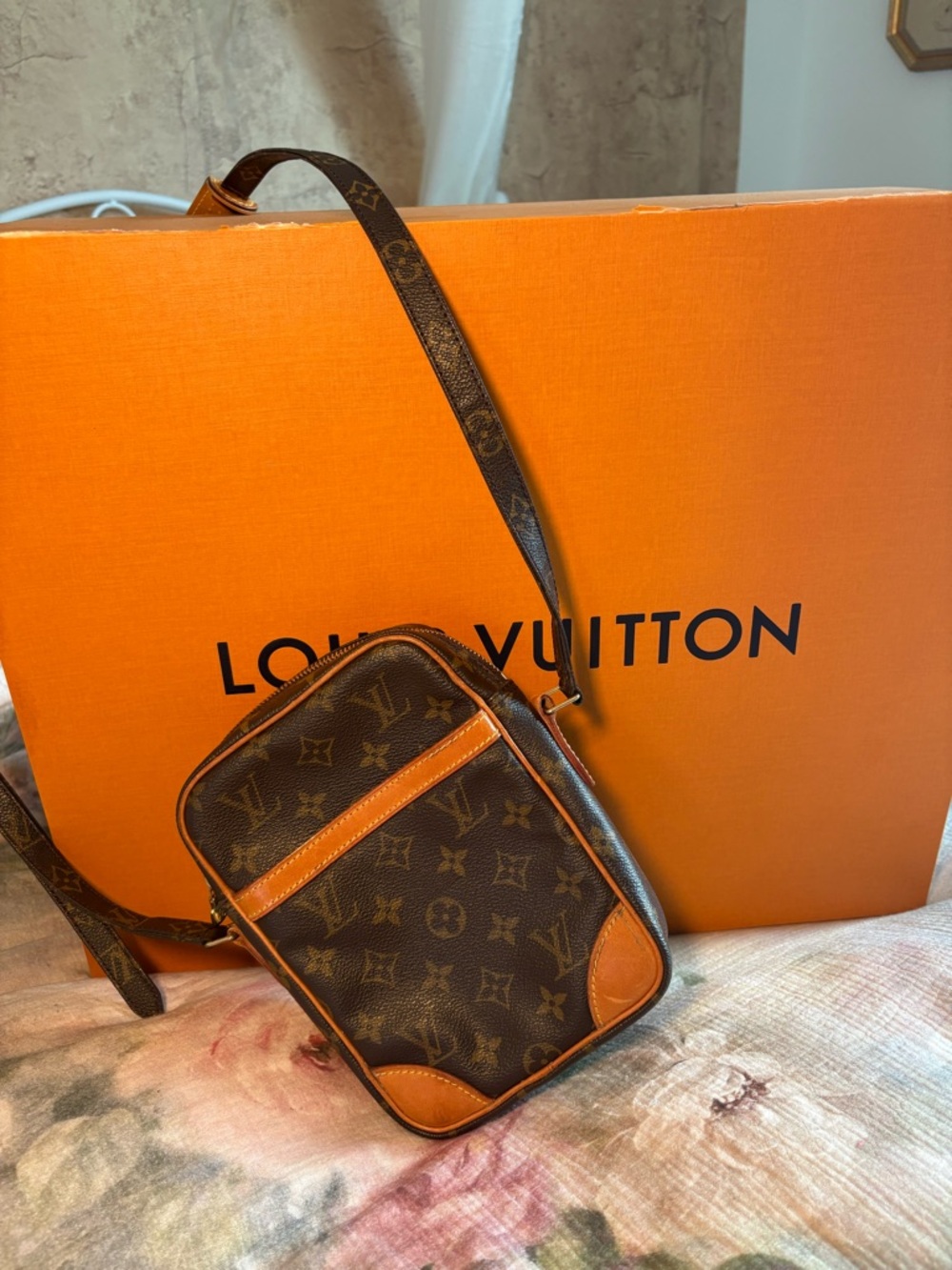 Louis Vuitton Monogram Crossbody Belt Bag - Brown with Tan Trim